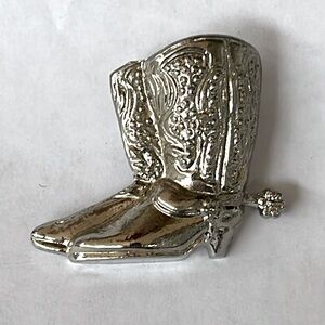 Western Boots Bolo Tie Slide